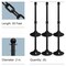 Mr. Chain Sfty Org Medium Duty Stowable Stanchion Kit and Chain, 6PK 73712-6 - alternate 8